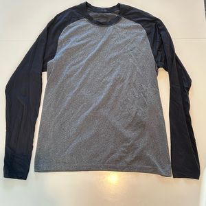 *Like New* lululemon Men’s Gray/Black/Navy Shirt, Large